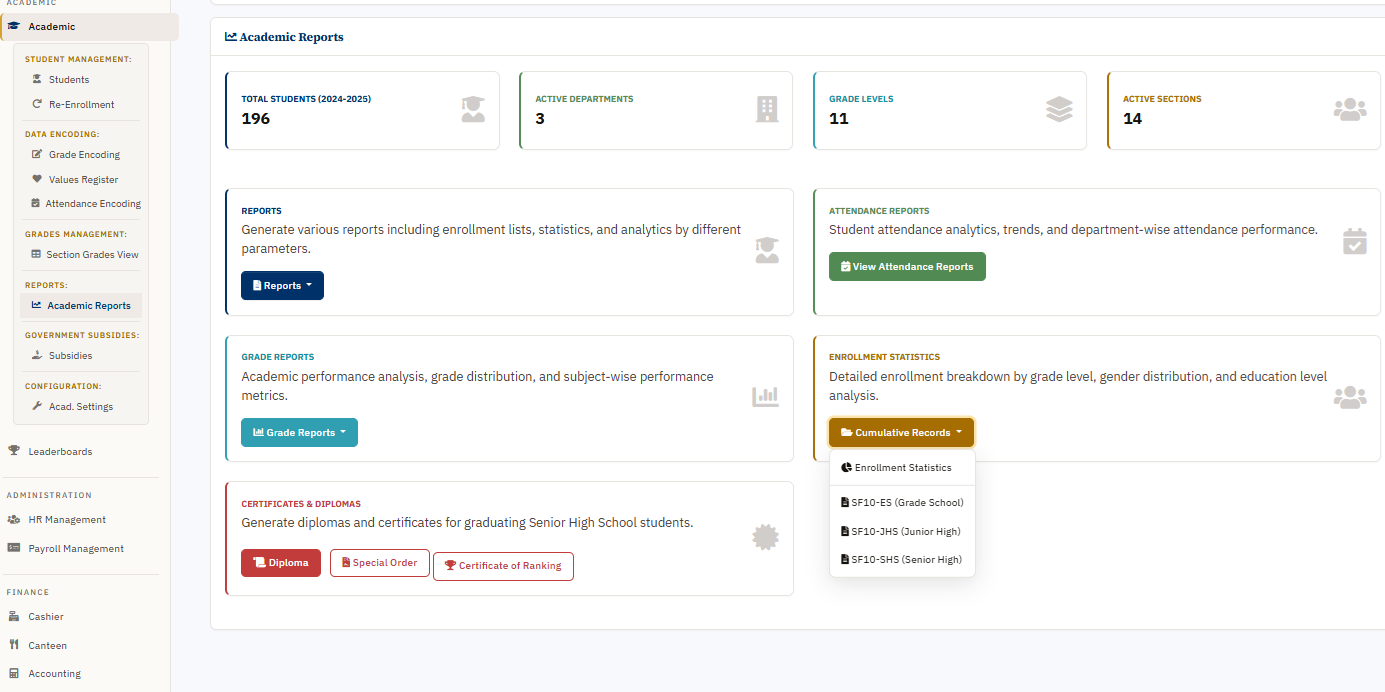SPARK gradebook — teachers enter scores once, quarter averages compute automatically